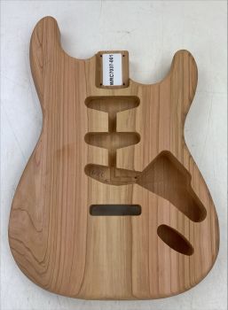 Body Western Red Cedar, 1-pc., Strat, Unique piece #001